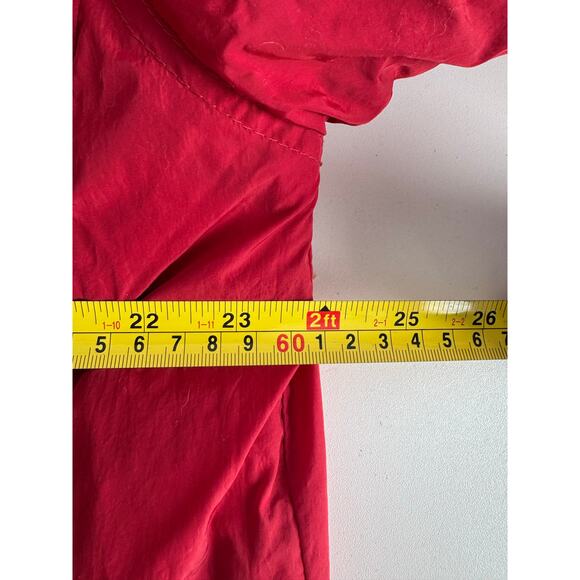 Vintage Tommy Hilfiger Mens Jacket Reversible Fleece Size Med Y2K Spell out Hood - Picture 10 of 11